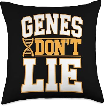 DNA Testing Genealogy Ancestry Exploration Family History Throw Pillow