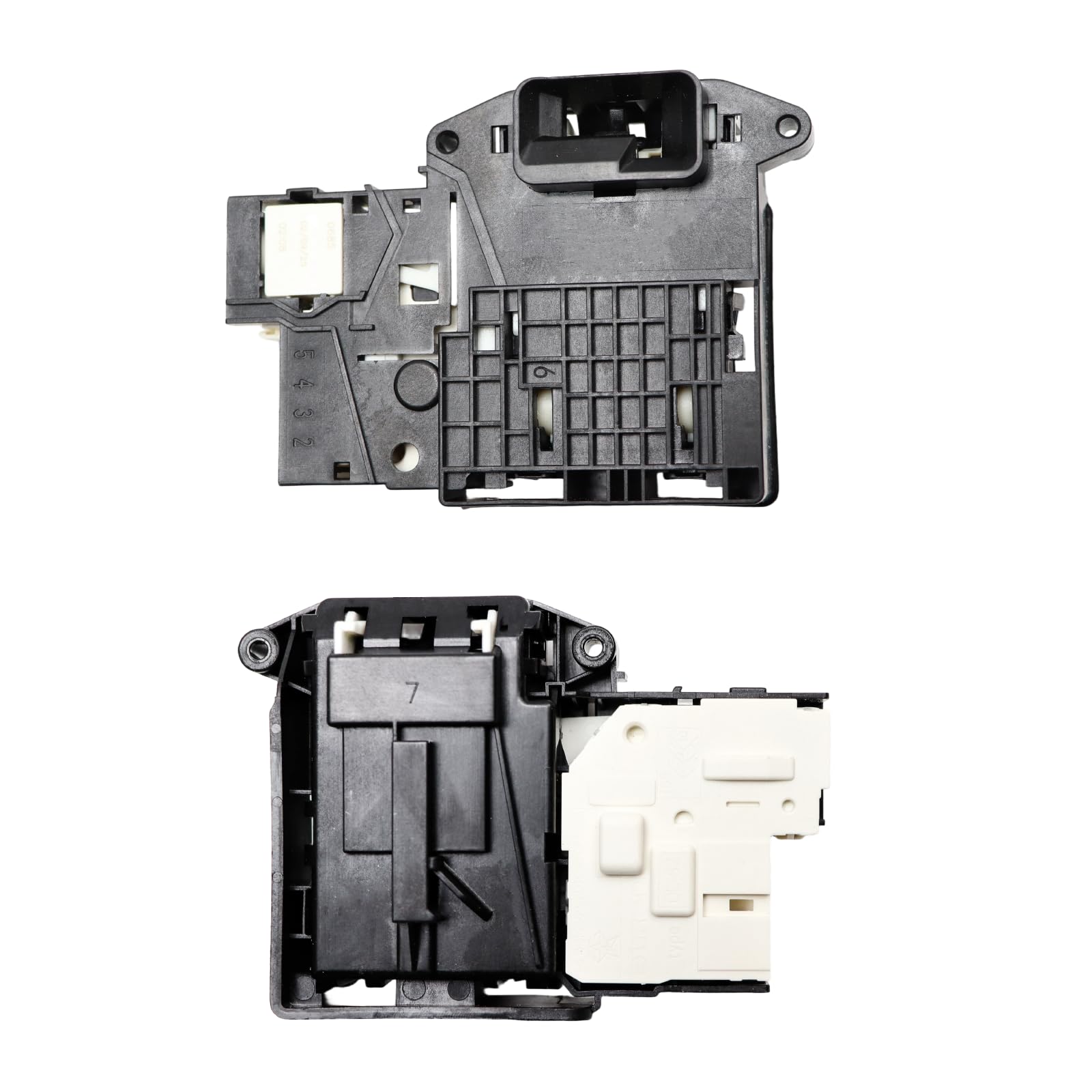 Cerradura de puerta de lavadora EBF61315801 reemplazo para LG F4J7JY2W F4J6TY0W F4J6TY8S F4J6VN0W Sustituye EBF61315806 EBF62534402