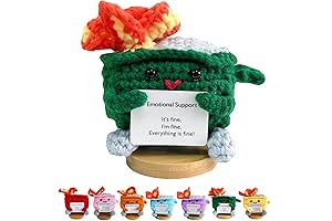 Emotional Support Desktop Dumpster: A Crochet Masterpiece for Your Desk