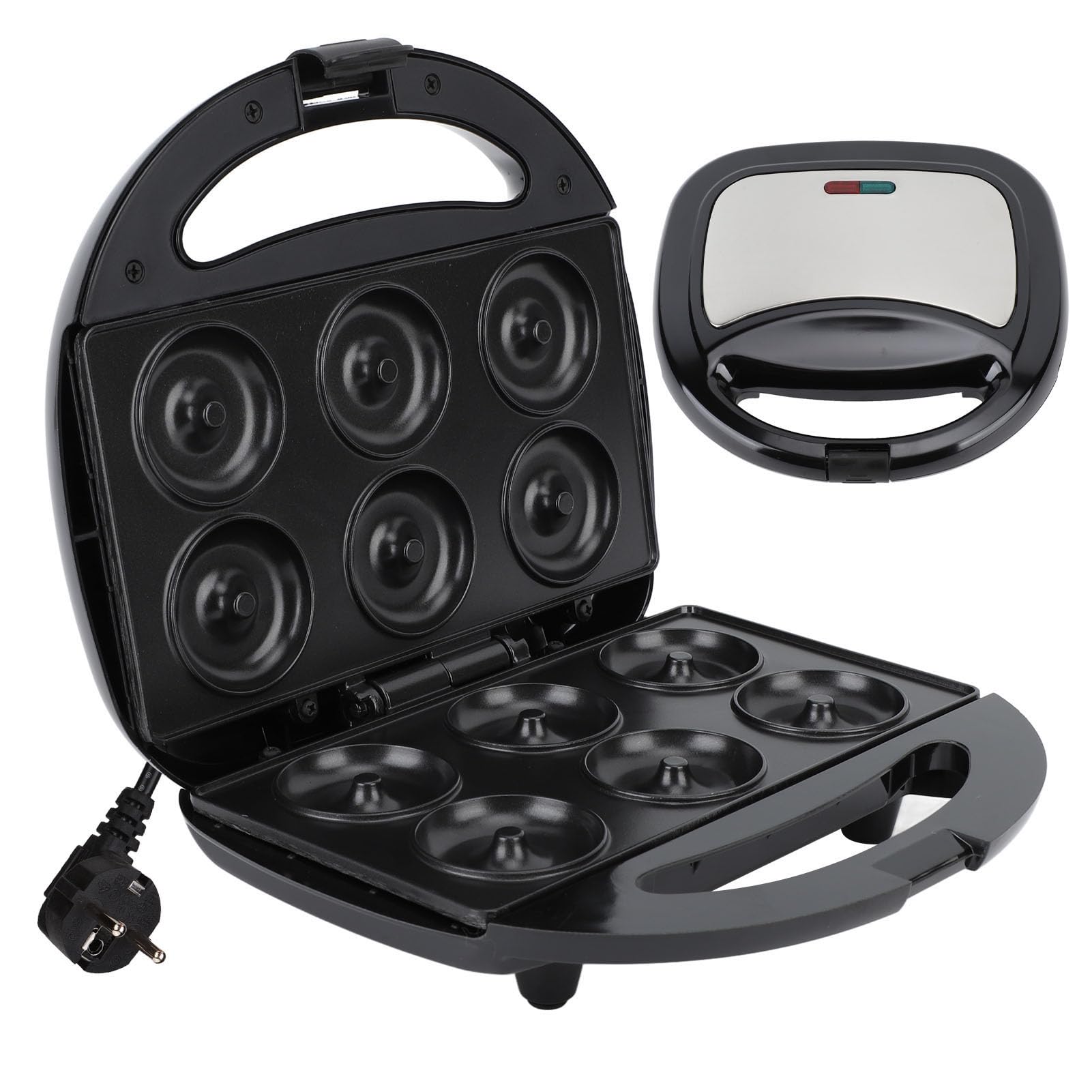 Máquina Mini Donuts Eléctrica 750W Antiadherente, Cocina Hogar