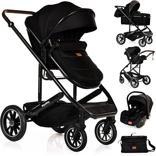 Multifunctional 3‑in‑1 Travel Pram System