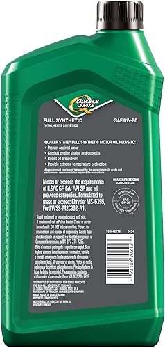 Vista 14 de Quaker State Aceite de motor sintético completo 5W-30, 5 cuartos de galón (paquete de 3)