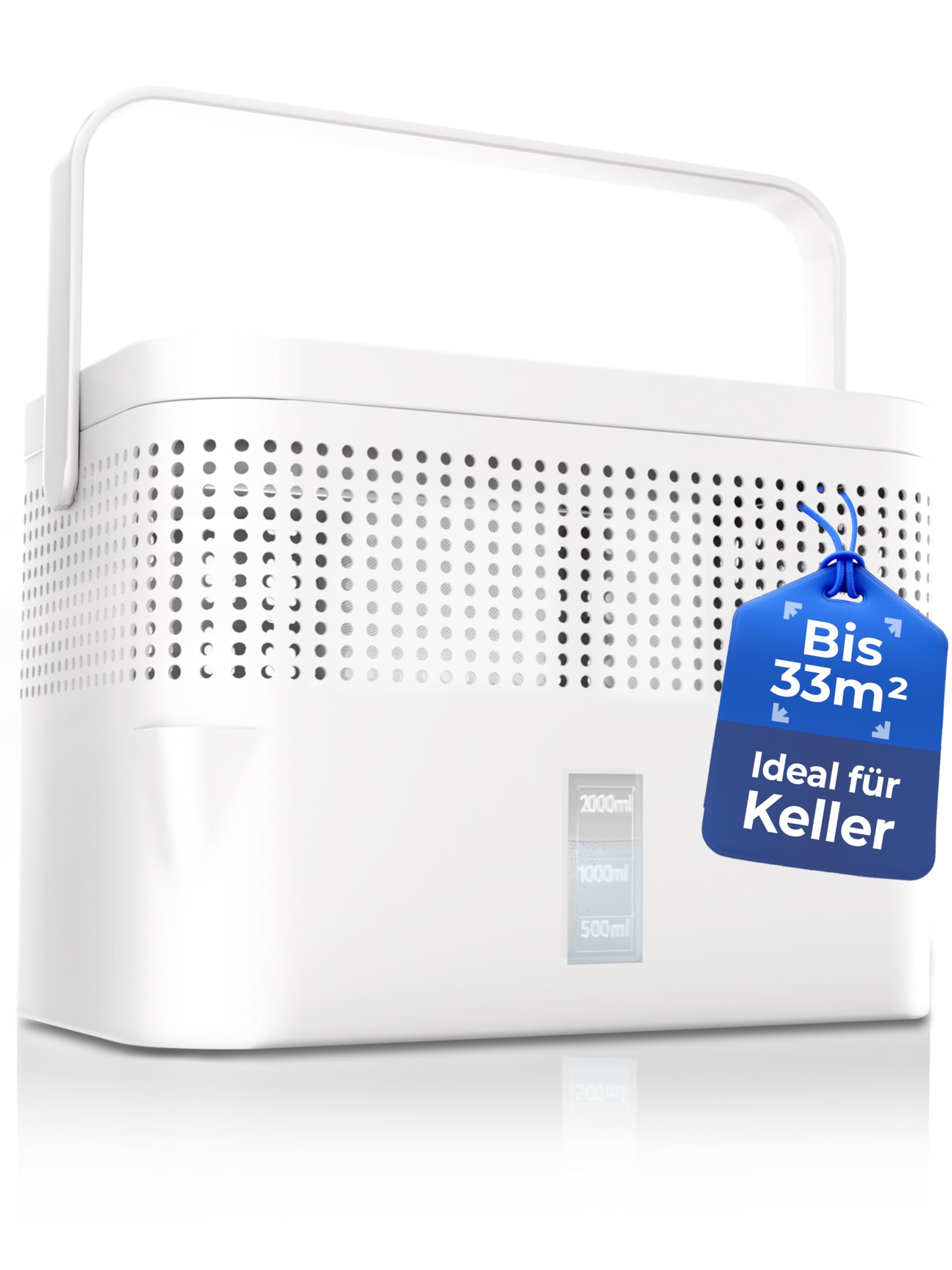 BonAura® AirOne Luftentfeuchter ohne Strom mit 360° Belüftung I