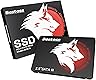 Bestoss Disco rígido interno SSD de 256 GB de 2,5 polegadas para PC ou laptop, unidade de estado interna SATA III 6Gb/s, até 550 MB/s, atualização de armazenamento de computador para escritório