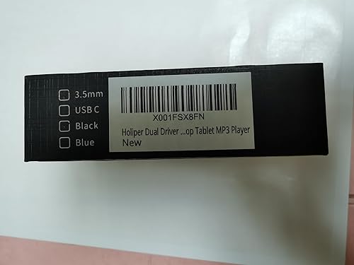 Miniatura 3 de Auriculares con cable, auriculares con cable de doble conductor con graves extra, auriculares envolventes con gancho, pequeños auriculares