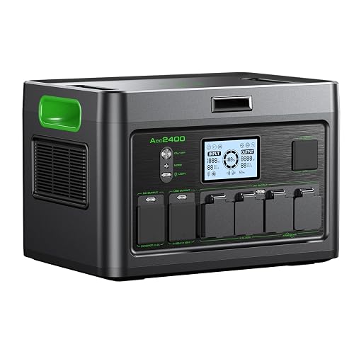 2400W Portable Power Station 1843.2Wh Solar product photo (Portable Generators) — ScooterReviewPro review