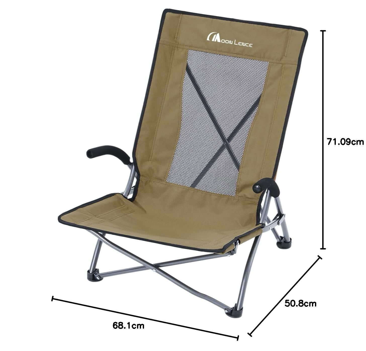 Amazon.co.jp: MOON LENCE アウトドア チェア ローチェア ハイバック