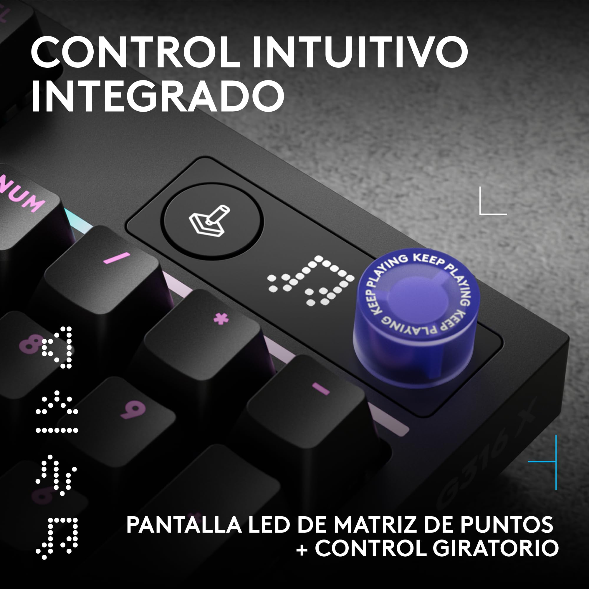 Logitech G G316 X 98 Teclado Gaming (ES) + G305 X Superlight Ratón - Negro