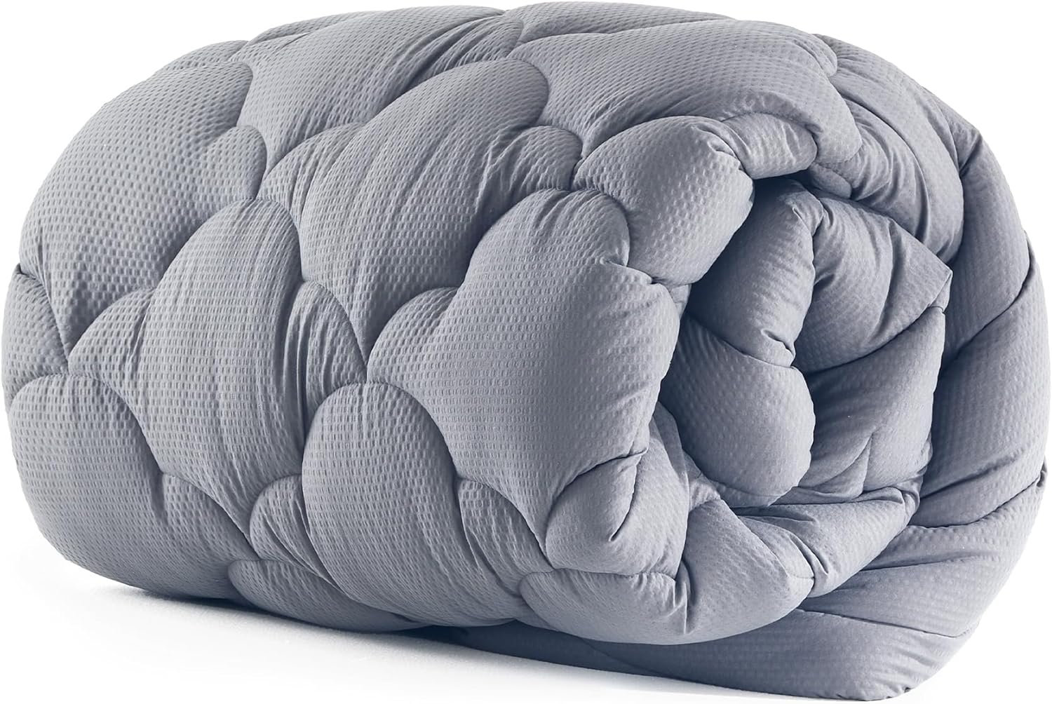 Sonive Waterproof Mattress Protector,Twin Mattress Protector with Deep Pocket up to 21'' Microfiber Fitted Mattress Pad Waterproof, Breathable Mattress Cover,Machine Washable Grey