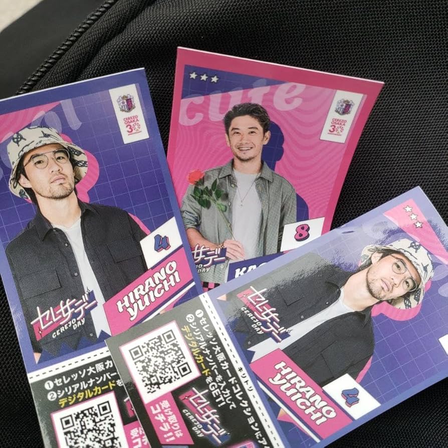 セレッソ大阪　選手のステッカー　非売品　バラ売り商品 セレッソ大阪オンラインストア|セレッソ大阪オフィシャルストア