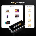 Portable Headphone Amplifier, USB C MINI DAC Amp Dongle 3.5mm & 4.4mm Balanced Outputs, HiFi 32Bit/384kHz DSD256 Dual CS43131 Audio Decoder Audio Adapter for Phones/PC/Laptops/Tablets, Silver