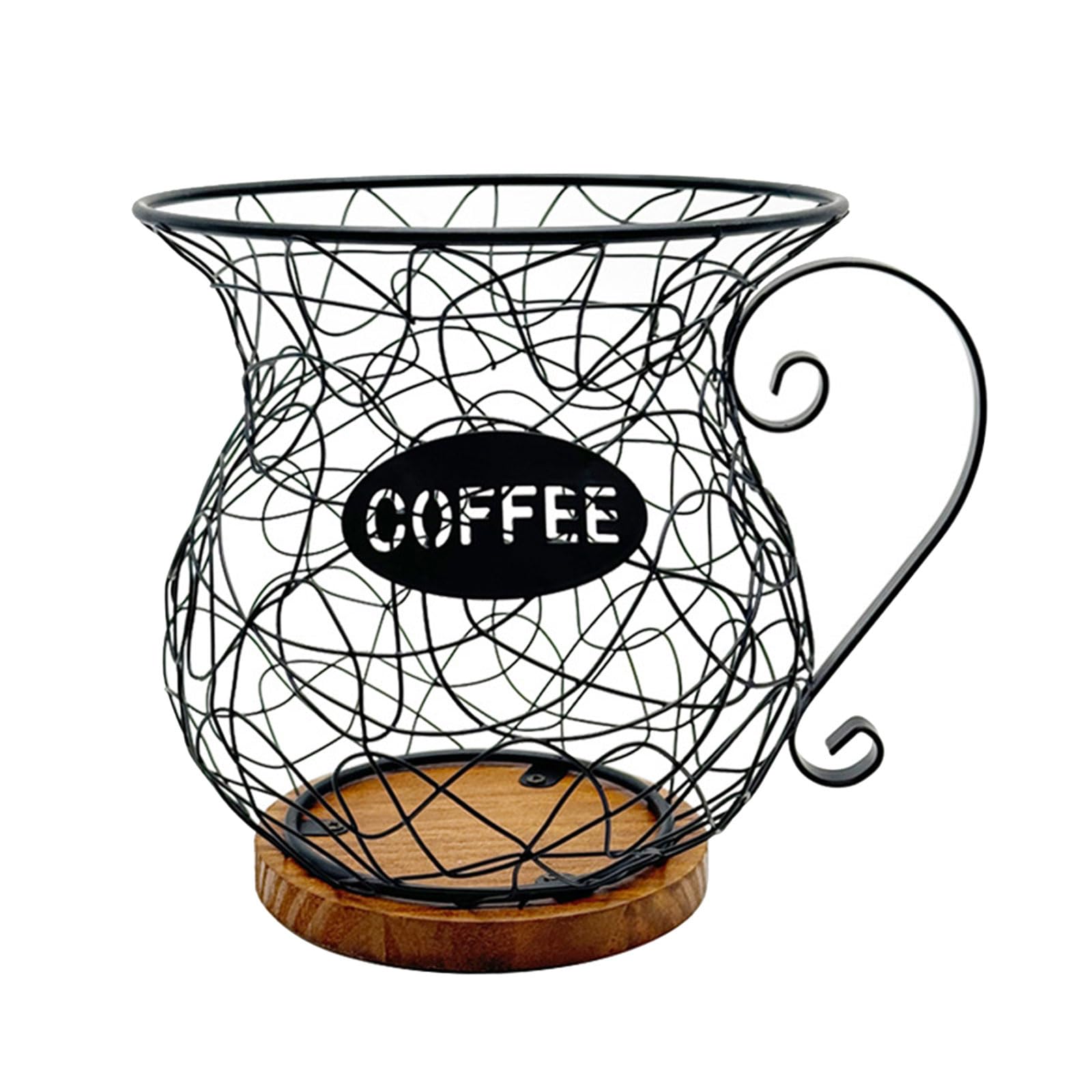 HDOYTXXM Multipurpose Coffee Storage Container in Elegant Designs Opening Suitable Accessory for Kitchens Cafes and Offices Coffee Equipment Organizers