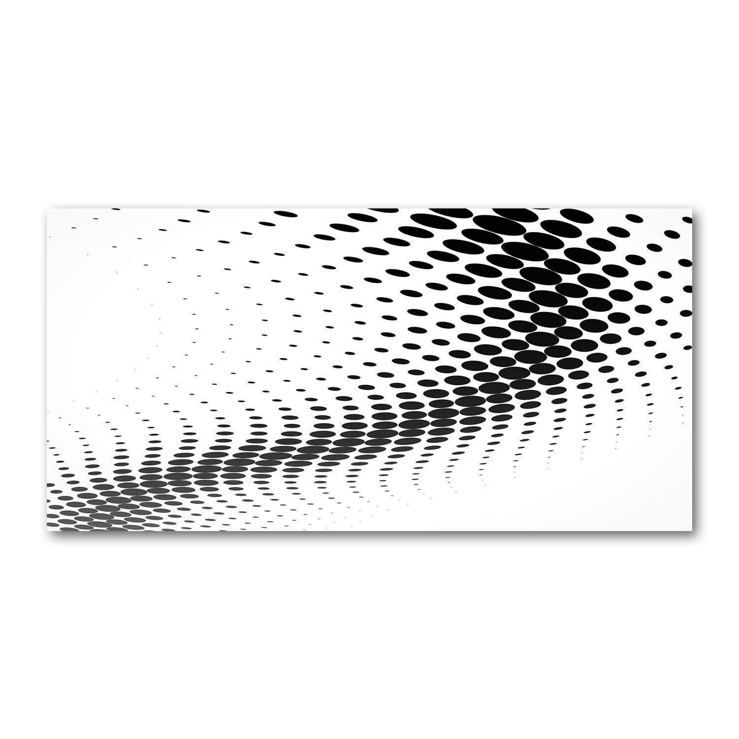 Tulup Tableau Sur Verre Trempé Image 60x120 - Lignes géométriques