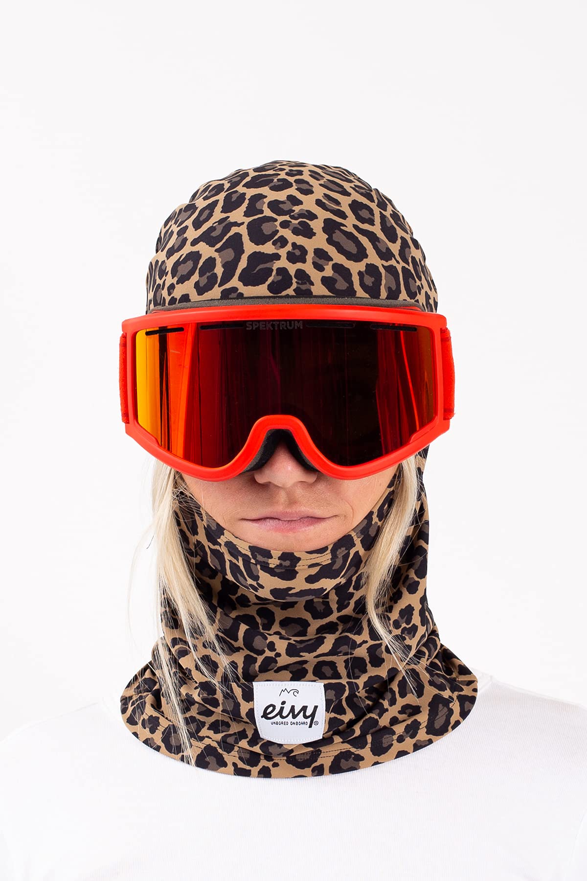 Eivy UNIC damskie zawiasy Balaclava bandana, lampart, rozmiar uniwersalny UE