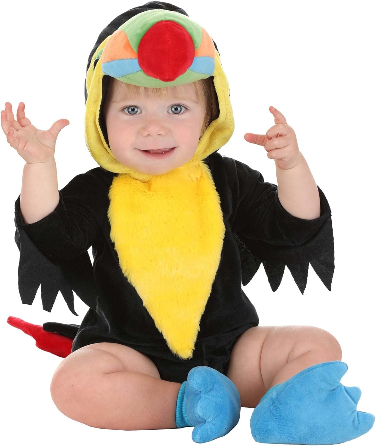 Vista 3 de Disfraz de bebé de Tucán