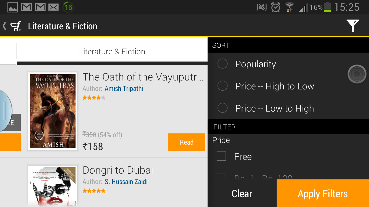 Flipkart eBooks App on Amazon Appstore