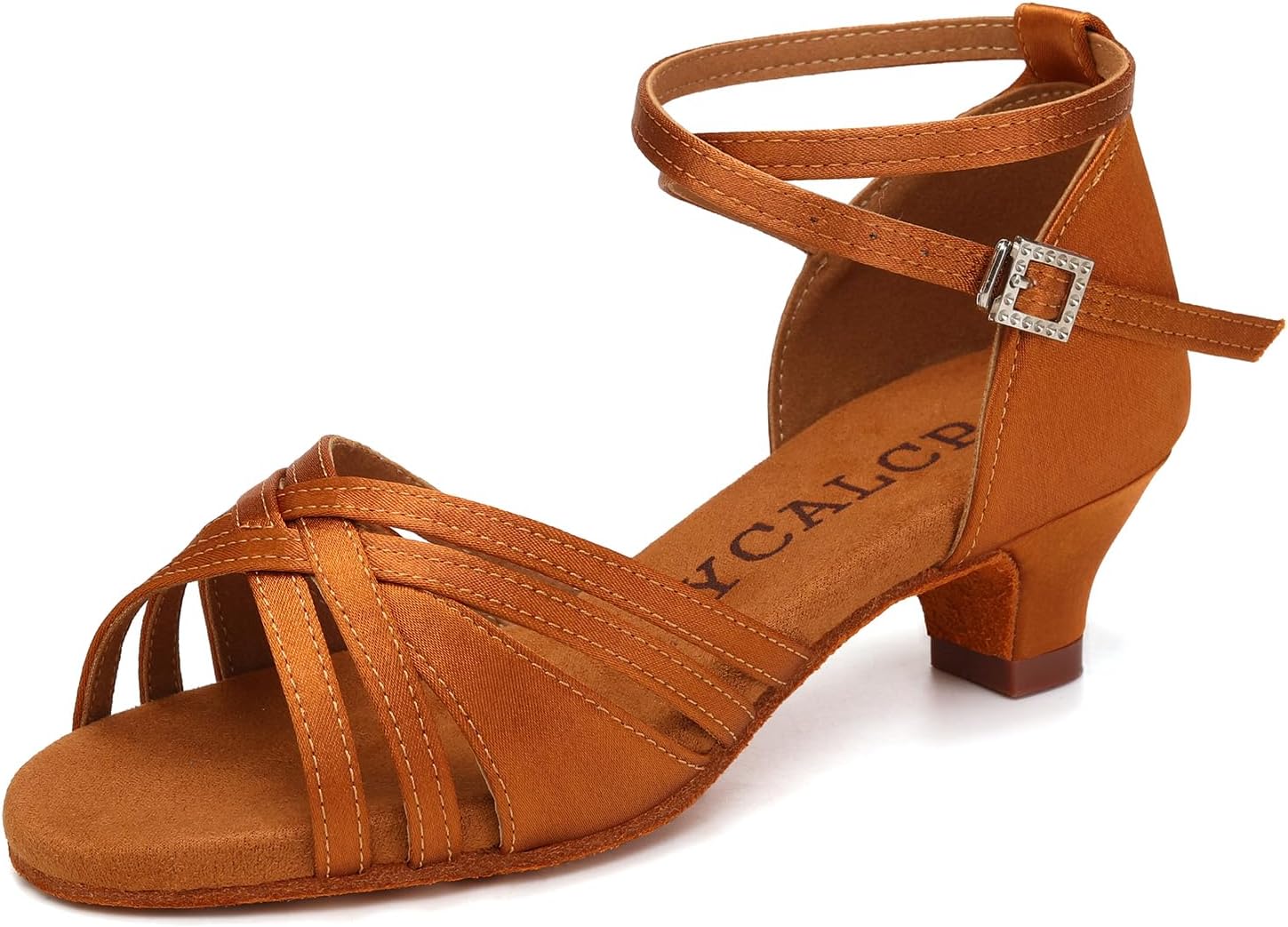 EM Girl's Latin Dance Shoes - Professional Performance