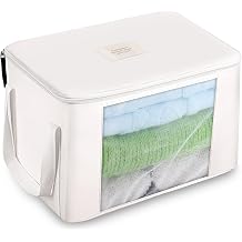 1 Pack Cotton Sweater Storage Bag Cashmere Storage Bag with Handle