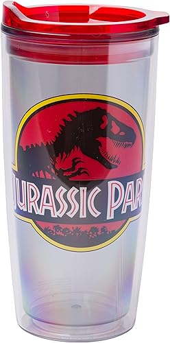 Miniatura 22 de Silver Buffalo Lilo and Stitch - Vaso de viaje de doble pared azul tropical floral con tapa de cierre deslizante, 20 onzas Lilo and Stitch Floral