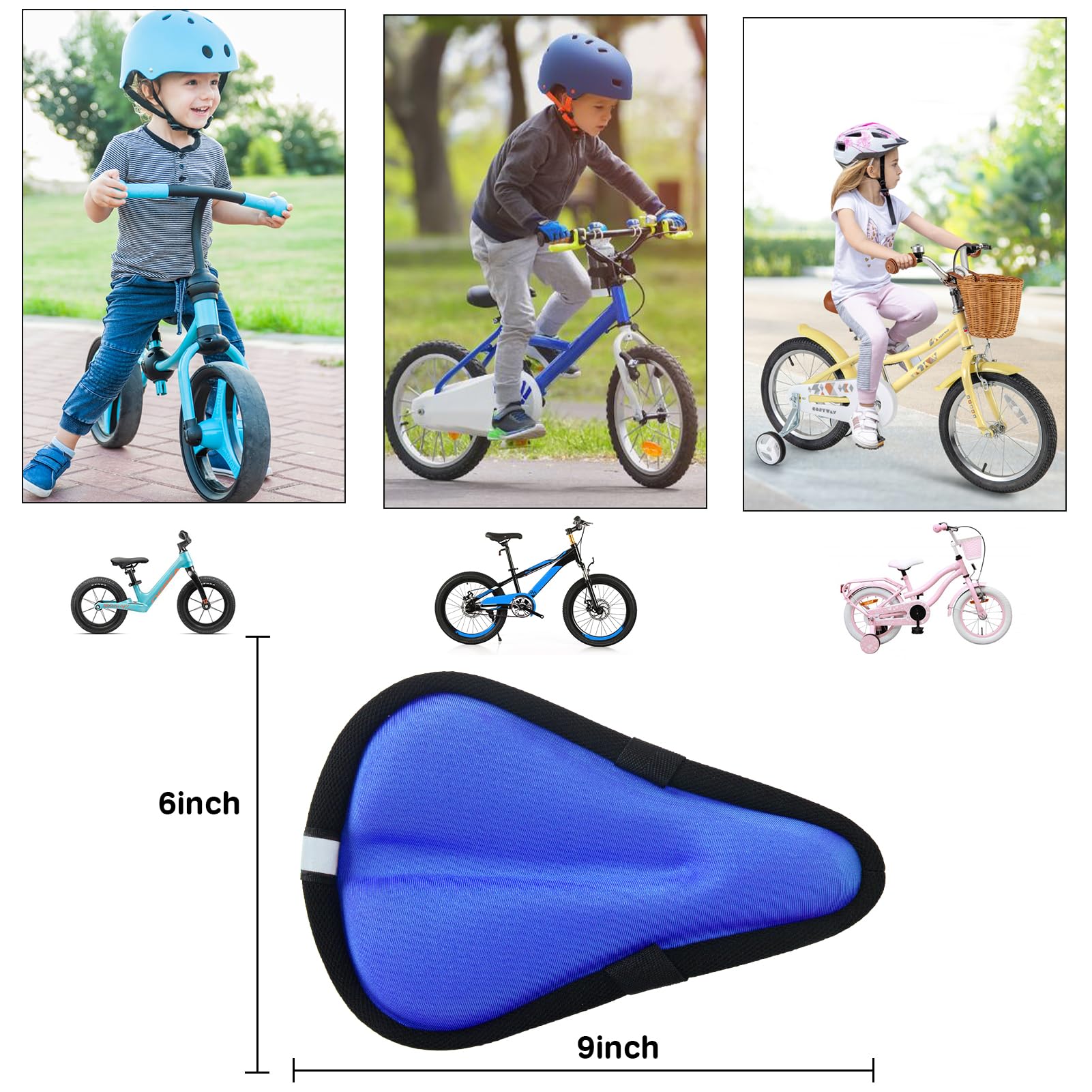 Suerico Kids Bicycle Seat Cushion Cover 9