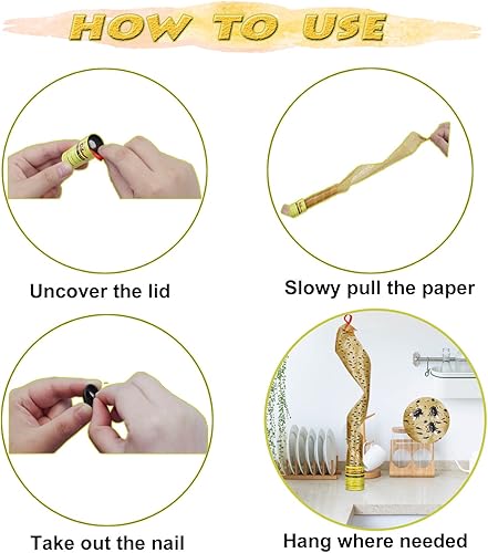 Miniatura 7 de 24 rollos de tiras para moscas, cinta adhesiva para moscas, trampa para moscas en interiores y exteriores, cinta para moscas de hongos, mosquitos y