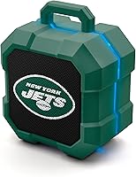 Vista 20 de SOAR NFL Shockbox - Altavoz Bluetooth inalámbrico LED, resistente al agua, IPX4, 5.0 Bluetooth con más de 5 horas de tiempo de reproducción, pequeño