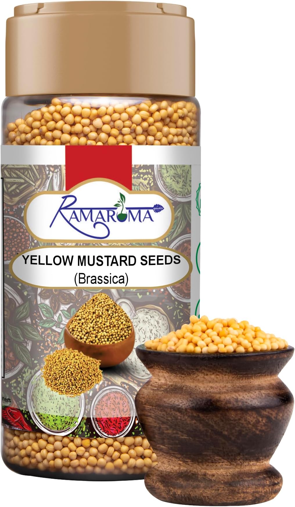 Organic Yellow Mustard Seed