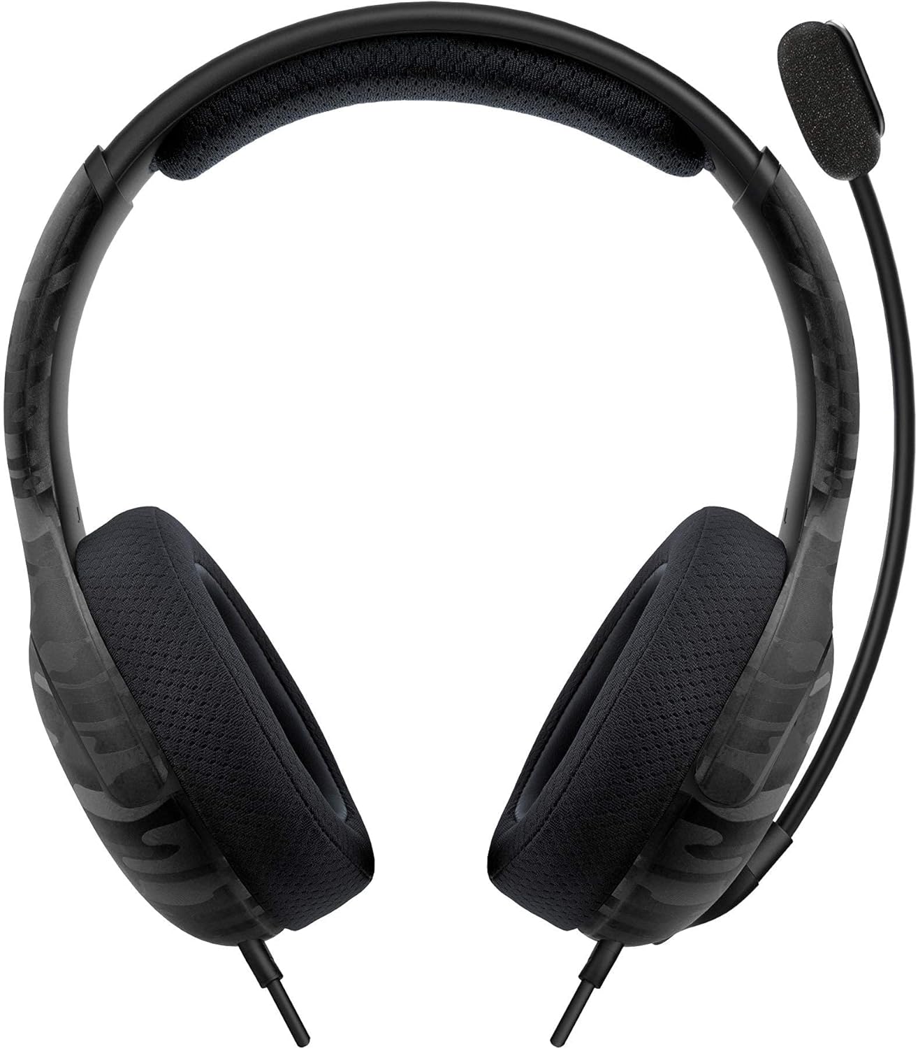 PDP Gaming LVL40 Wired Headset With Noise Cancelling Microphone: Black Camo, PS5/PS4 (Renewed)