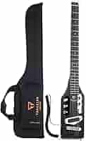 ulrea light travel guitar 専用ケース付き Amazon.com: Traveler Guitar Ultra-Light Acoustic Maple