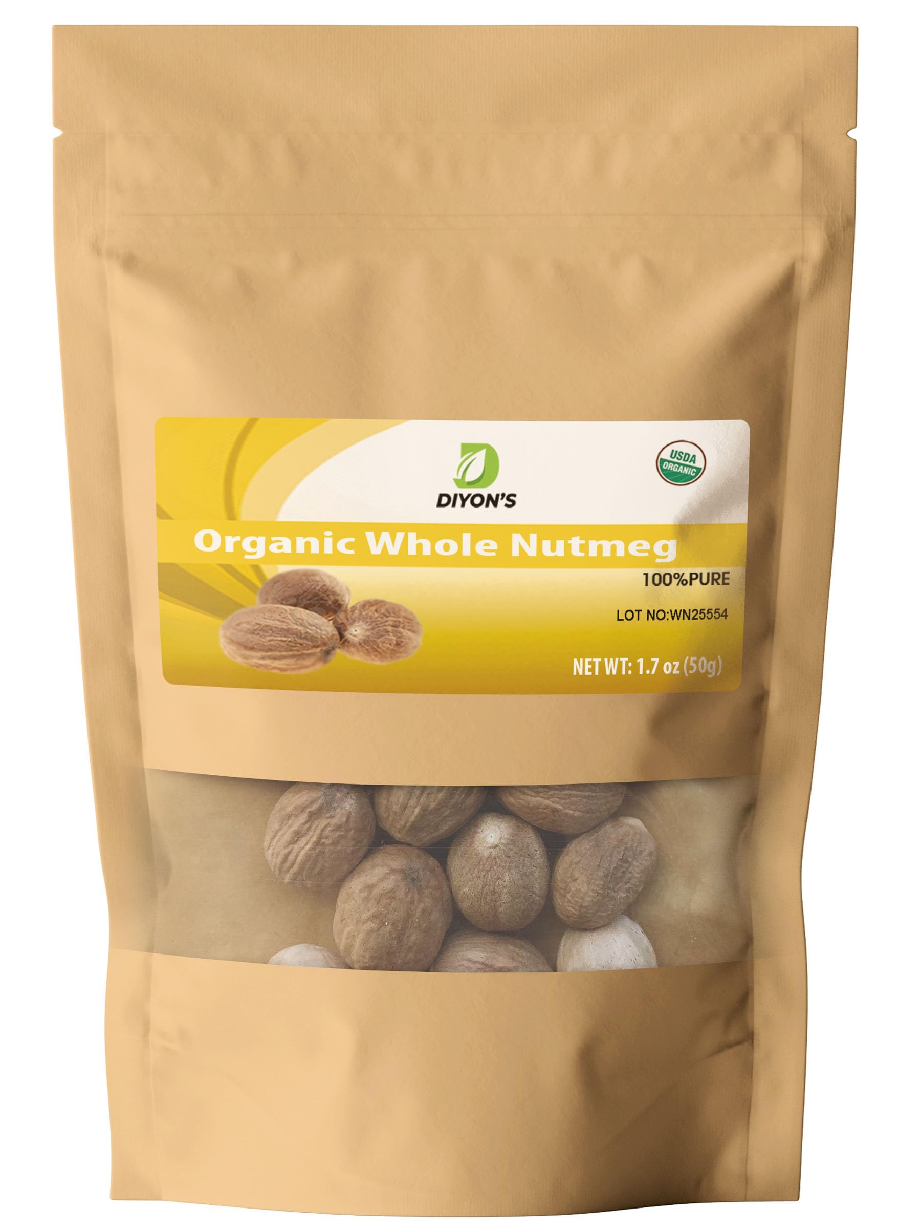 【NUTH'N NYCE】G-RAP フィメールG Amazon.com : Organic Whole Nutmeg 1.7 oz, Premium grade (stand up