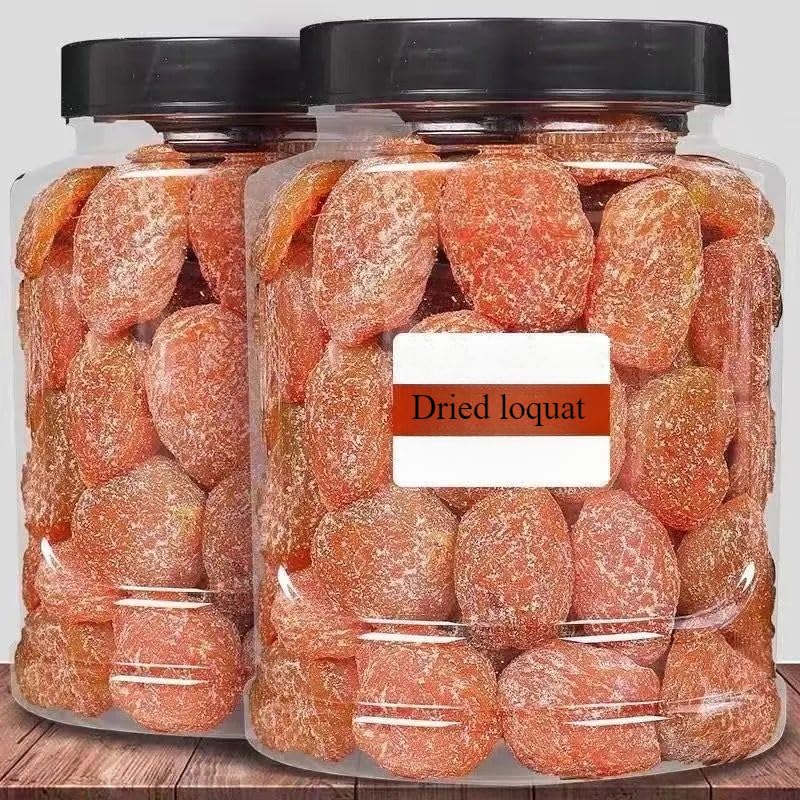 【 Natural and Sweet 】 Instant Fruit Slices with Dried Loquat，Loquat Is Large, Soft, and Delicious，Healthy Snacks，Office Leisure Preserved Fruits，Pure