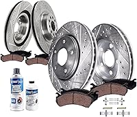 Vista 41 de Detroit Axle - Kit de freno trasero para Chevy GMC Silverado Sierra Suburban 1500 Yukon Tahoe Avalanche Cadillac Escalade Pinza de freno de disco