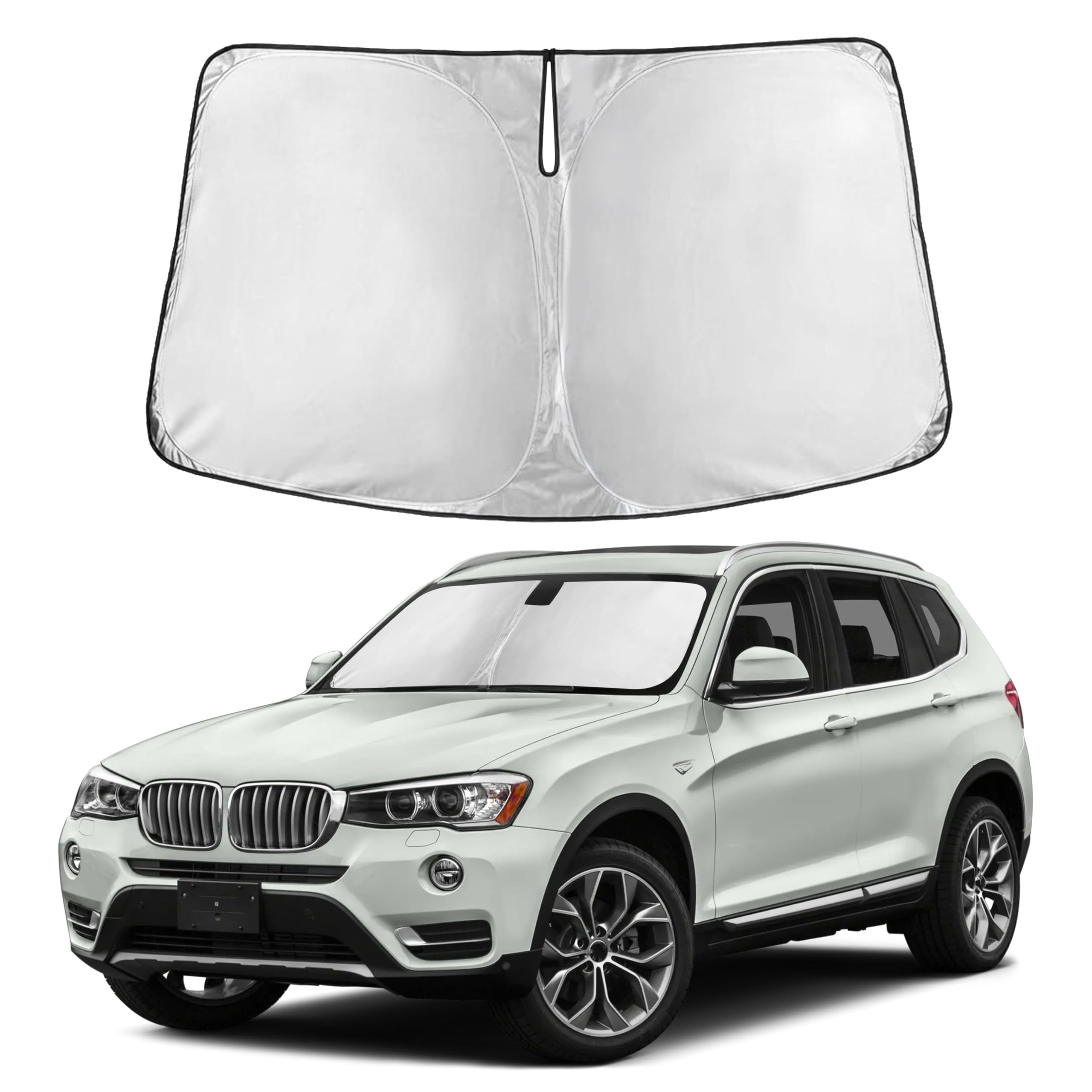 Autovir Windshields Sun Shade Fit for 2011-2015 2016 2017 BMW X3