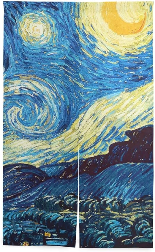 Amazon のれん 有名 70x1cm 油絵 絵画 ゴッホ 星空 北欧デザイナー 遮光 おしゃれ 目隠し暖簾 間仕切り 玄関 年中使用 家紋 のれん のれんハワイ のれん そば のれん オンライン通販 Amazon のれん 有名 70x1cm 油絵 絵画 ゴッホ 星空 北欧デザイナー 遮光 おしゃれ 目隠し暖簾 間仕切り 玄関 年中使用 家紋 のれん のれんハワイ のれん そば のれん オンライン通販