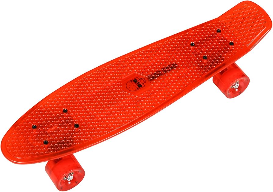 Madd Gear Translucent Retro Skateboard, Red : Amazon.ca: Sports