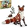 LEGO Creator 3 in 1 Forest Animals Red Fox Toys - Building Toys for Kids, Boys & Girls, Ages 9+ - W/ 3 Building Options into
