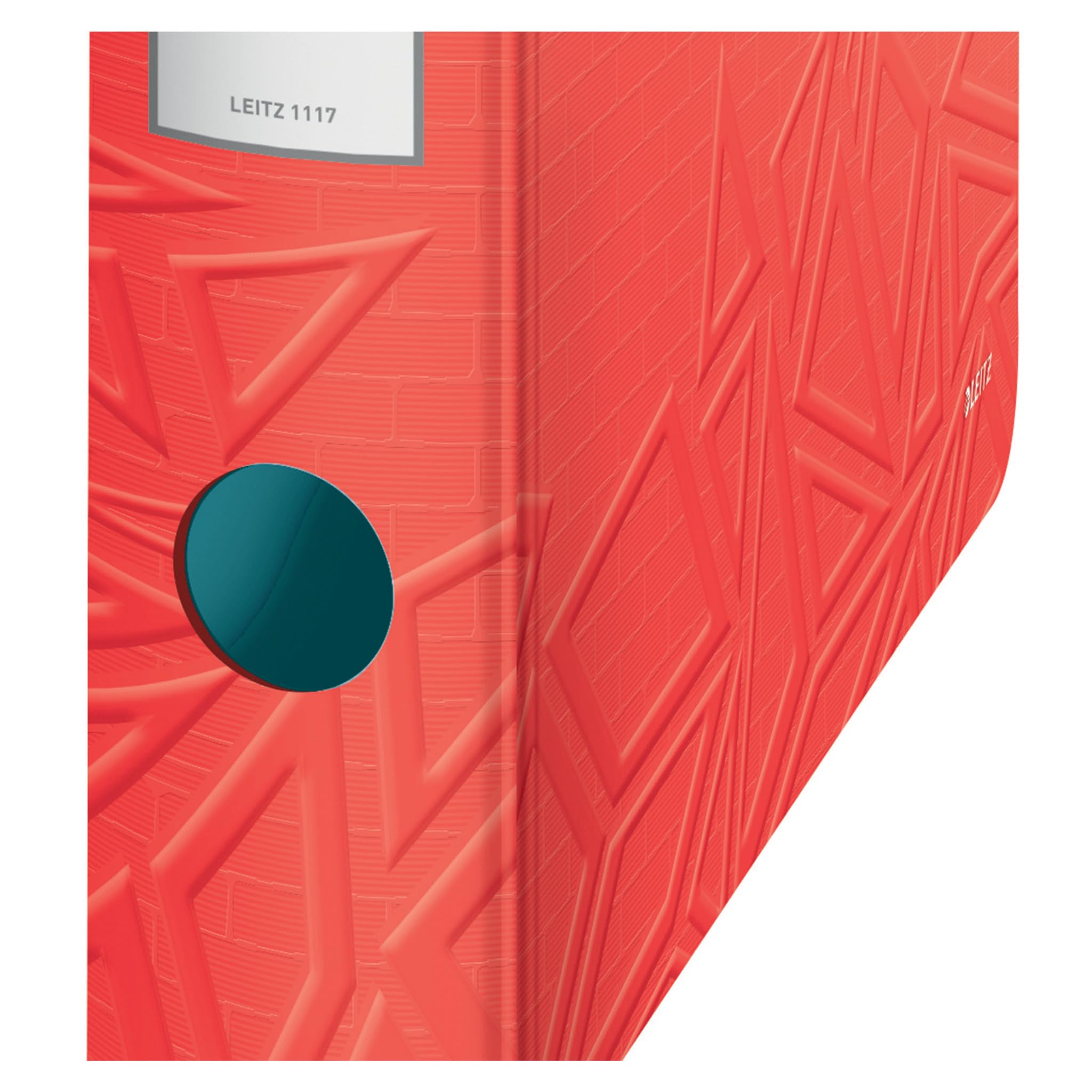 Leitz Archivador de calidad 180° Active, paquete de 5 unidades, A4, estrecho, lomo redondeado, 6,5 cm de ancho, cierre elástico, espuma ligera, carpeta de plástico, serie Urban Chic, rojo, 11170020