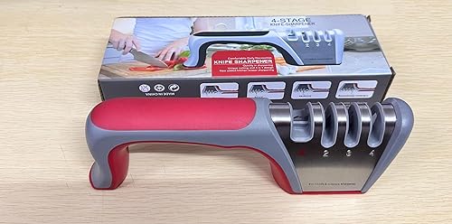 Miniatura 5 de Afilador de cuchillos multifuncional - Borde de acero de tungsteno - Apertura y molienda de cerámica