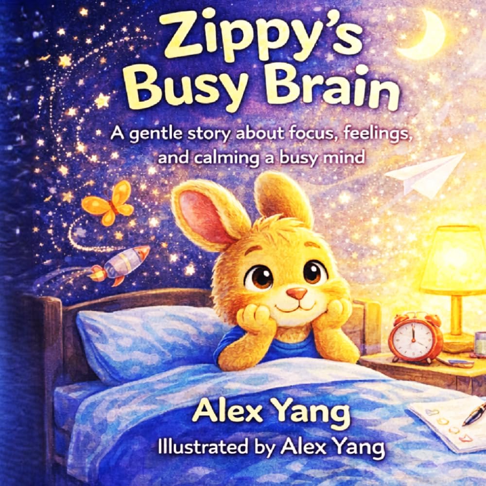 Zippy’s Busy Brain: A Calming Story for Kids with Big Feelings, Busy Minds, and Focus Challenges (Zippy Series)