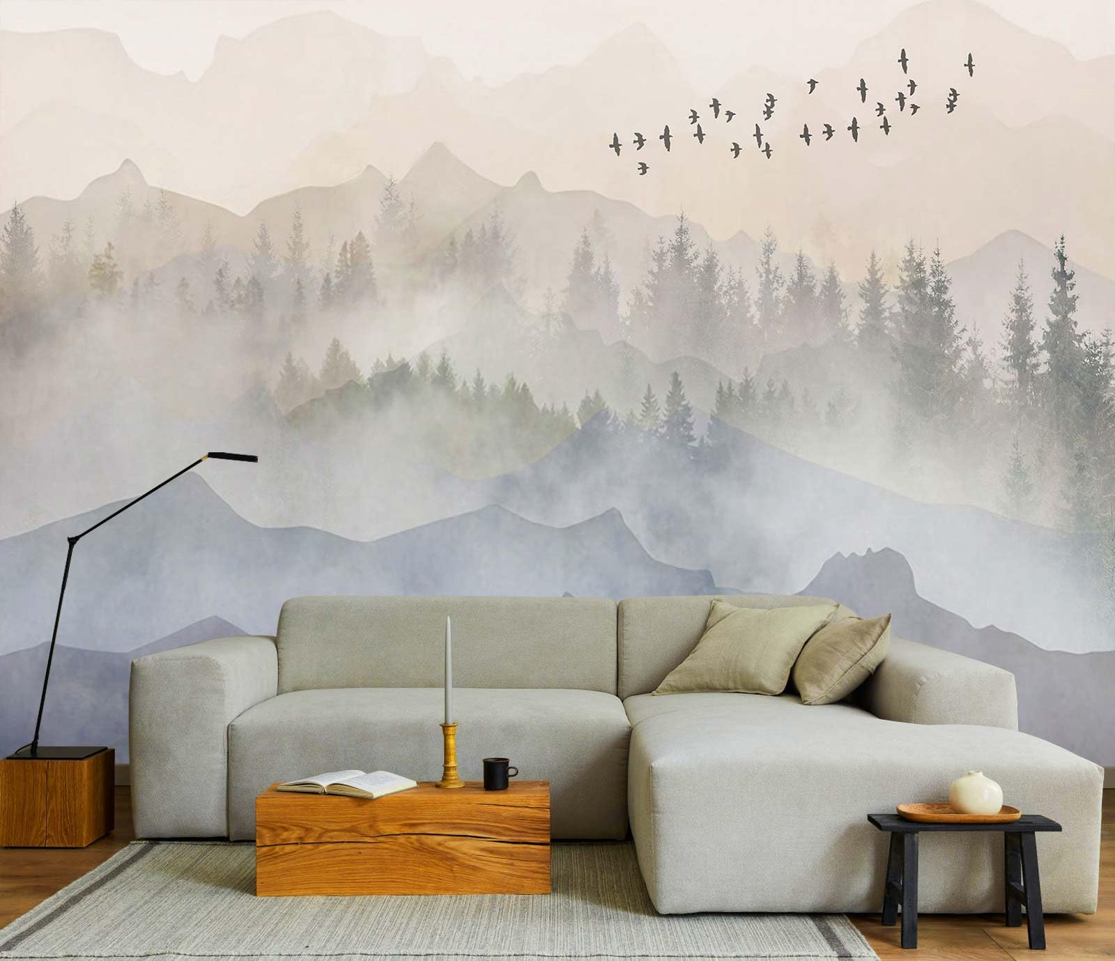Murando - Photo Wallpaper Forest 550x250 Cm / 216 X Burundi - View #7