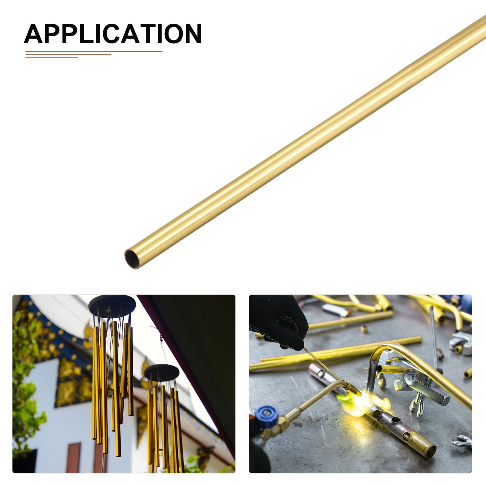 Tubo In Ottone 2.5mm X 0.2mm X 300mm - 3 Pezzi Per Fai Da Te, Modellismo E Decorazione - Foto 13