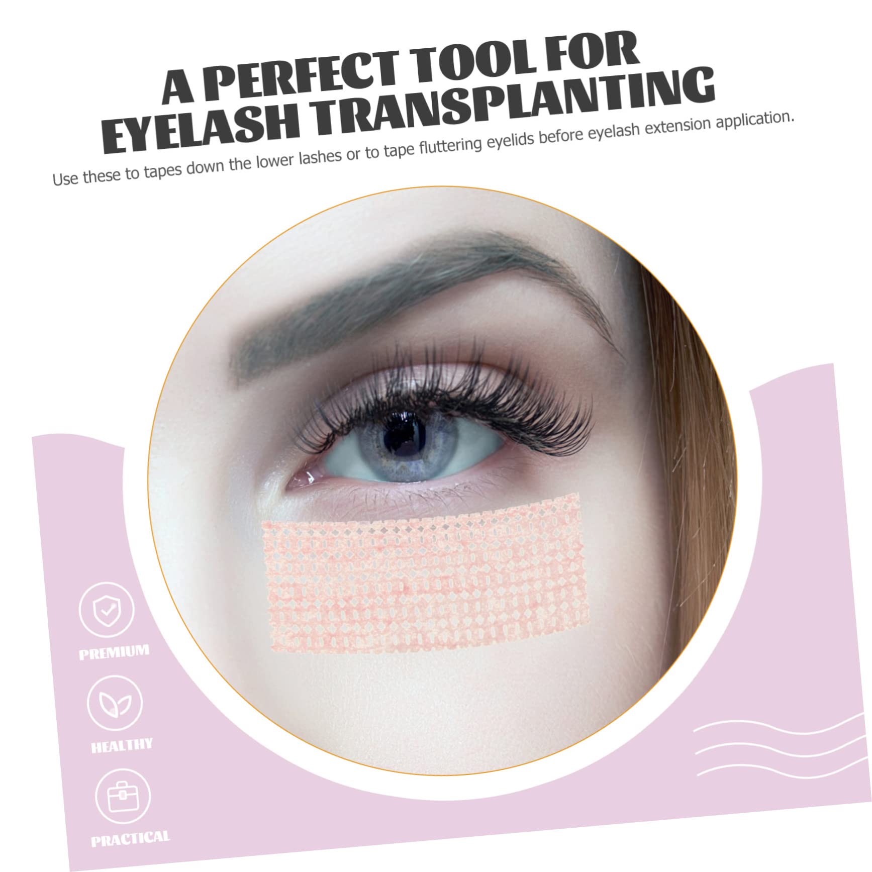 12rollos Cinta Adhesiva Para Extensiones De Pestañas De Transpirable Cortable y Para Uso Profesional y Personal Belleza De Pestañas Morado