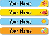 Vista 18 de Lovable Labels - 120 Etiquetas infantiles personalizadas, impermeables, aptas para lavavajillas, se pegan y despegan, son ideales