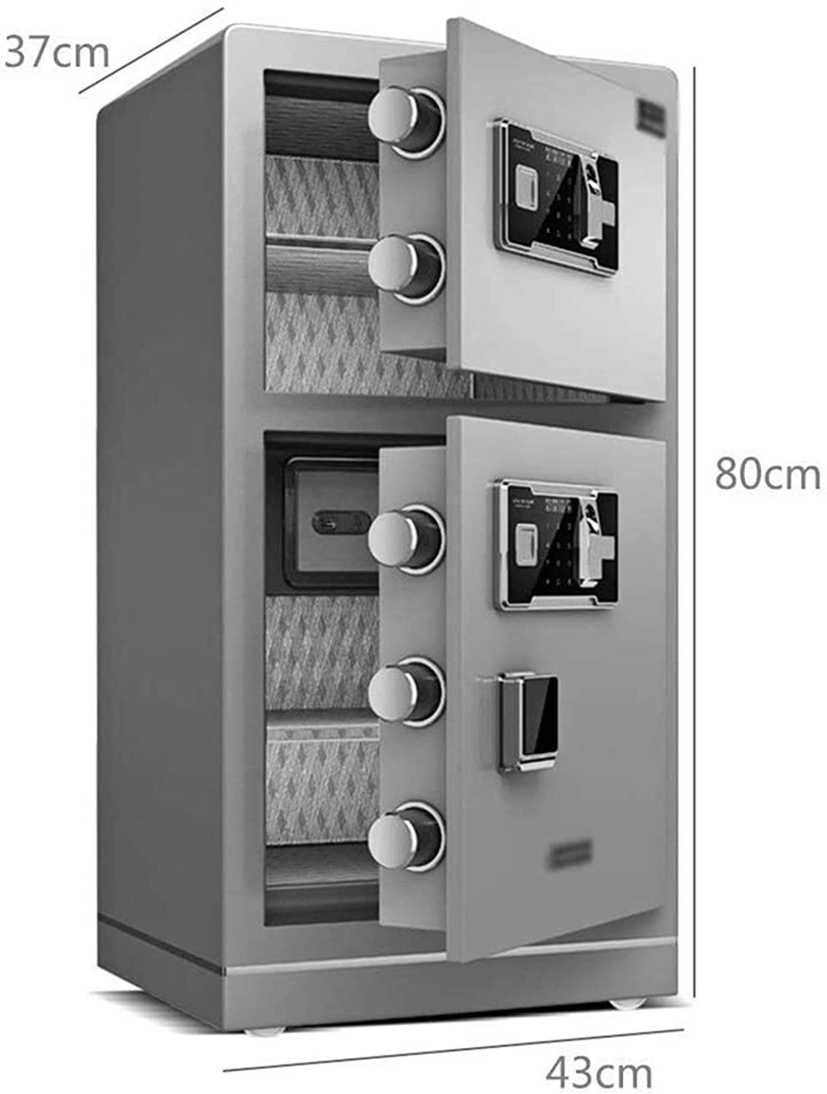 Box, ignifugo Impermeabile S Cabinet SS Diversion SS Wall SS Electronic Home S con casa Media 80 cm di Larghezza (col