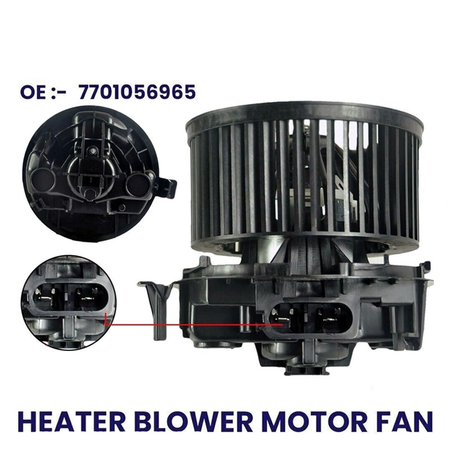 ヒーターブロワーモーターファン ルノー メガーヌ MK2 エアコン AC 02-ON 7701056965 対応