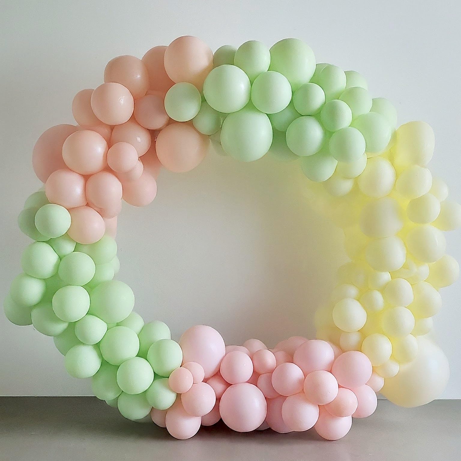Pastel Birthday Balloons - White & Pink (Pack of 50) -22 Pastel Birthday Balloons - White & Pink (Pack of 50) -22