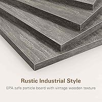 Vista 11 de Estante para panaderos con 3 tomas de corriente, soporte de microondas de 4 niveles con almacenamiento, estante de cocina independiente de 23.6