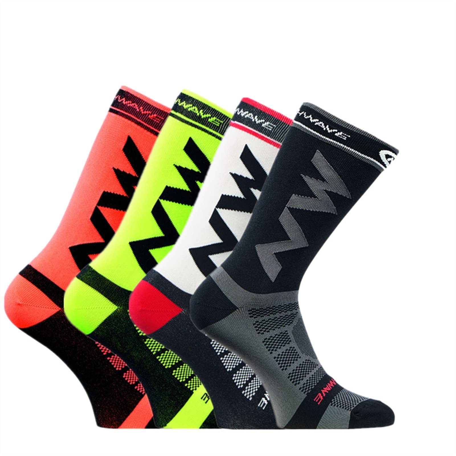 Calze da Uomo Sport Sport Sport Ciclismo Guida Calze da Equitazione colorato Pallacanestro Arrampicata Camping Calzini da Campeggio Calzini Sportivi