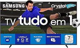 Samsung Smart TV 50" Crystal UHD 4K U8600F 2025
