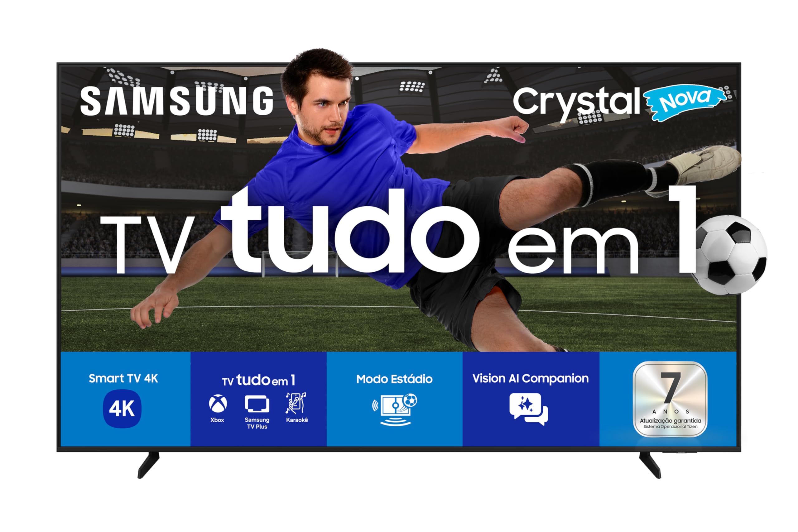 Samsung Smart TV 50" Crystal UHD 4K U8600F 2025